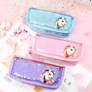 1Pcs Dream Unicorn Simple PencilsBags Kawaii Girl Pencil Case Durable Large Capacity School Supplies Stationery 
1Pcs Dream Unicorn Simple PencilsBags Kawaii Girl Pencil Case Durable Large Capacity School Supplies Stationery