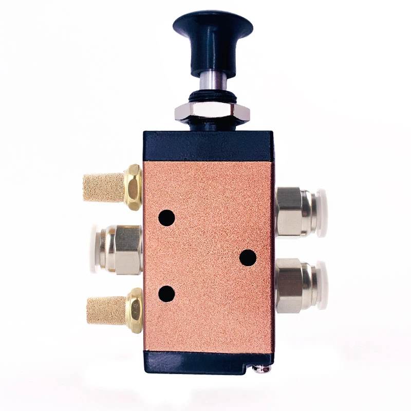 New Pneumatic Switch Manual Valve 4R210-08 Hand Push Pull Valve Mechanical Valve Cylinder Valve Switch Valve Pneumatic Control
New Pneumatic Switch Manual Valve 4R210-08 Hand Push Pull Valve Mechanical Valve Cylinder Valve Switch Valve Pneumatic Control