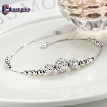 Genuine S925 Sterling Silver Anklet Lady Simple Hollow Cube Zircon Round Bead Sterling Silver Anklet Romantic Birthday Gift
Genuine S925 Sterling Silver Anklet Lady Simple Hollow Cube Zircon Round Bead Sterling Silver Anklet Romantic Birthday Gift