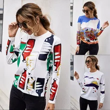 2022 Winter Autumn Clothes Women Printed Design Sense Long Sleeve O-Neck Commuter Base Pullover knitted Sweater 3 Colors
2022 Winter Autumn Clothes Women Printed Design Sense Long Sleeve O-Neck Commuter Base Pullover knitted Sweater 3 Colors