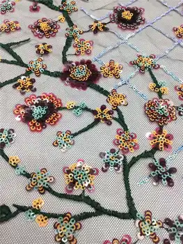 Super Quality 2020Latest Luxury African Embroidered Sequince Lace Fabric for Wedding Long Dress Winn697
Super Quality 2020Latest Luxury African Embroidered Sequince Lace Fabric for Wedding Long Dress Winn697