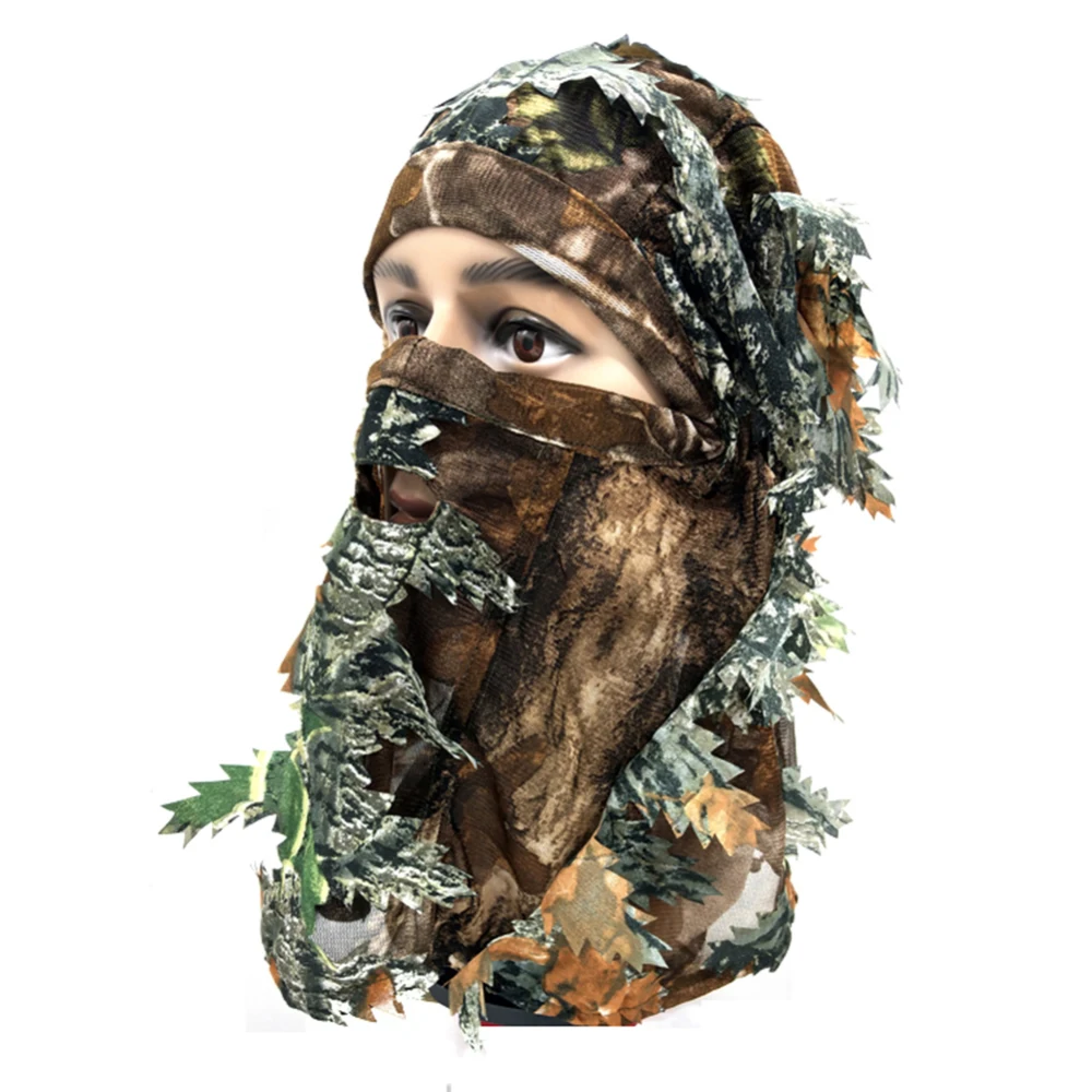 New Polyester Face Mask 3D Leaf Outdoor Light Weight Hunting Cover Camouflage Full Cover 3D Leaf Face Mask One size Dropshipping
New Polyester Face Mask 3D Leaf Outdoor Light Weight Hunting Cover Camouflage Full Cover 3D Leaf Face Mask One size Dropshipping