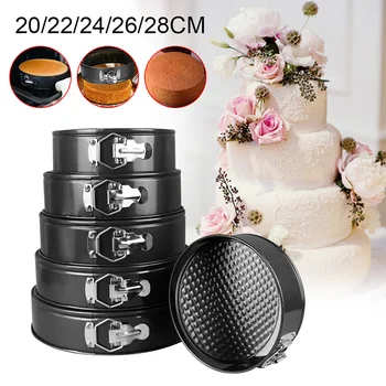 Kitchen Non-stick Cake Baking Pan Round Shape Cake Mold Steel Springform Pan Set Removable Bottom Cake Decorating Bakeware Tools
Kitchen Non-stick Cake Baking Pan Round Shape Cake Mold Steel Springform Pan Set Removable Bottom Cake Decorating Bakeware Tools