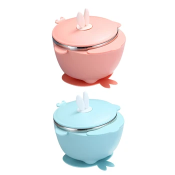 Baby Stainless Steel Thermal Bowl Infant Feeding Tableware Strong Suction Bowls Kids Training Safety Dishes Dinnerware
Baby Stainless Steel Thermal Bowl Infant Feeding Tableware Strong Suction Bowls Kids Training Safety Dishes Dinnerware