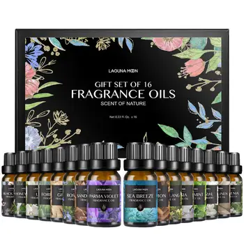Lagunamoon 10ml*16pcs Kit Scented 100% Pure Fragrance Oil Set Ylang Jasmine Lily Diffuser Burner Bathbomb Soap Candle Making
Lagunamoon 10ml*16pcs Kit Scented 100% Pure Fragrance Oil Set Ylang Jasmine Lily Diffuser Burner Bathbomb Soap Candle Making