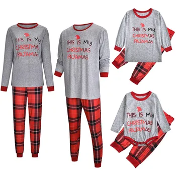 Christmas Man Dad Printed Letter Top+Lattice Pants Ladies Christmas Family Clothes Lattice Pajamas Nightwear Sleepwear
Christmas Man Dad Printed Letter Top+Lattice Pants Ladies Christmas Family Clothes Lattice Pajamas Nightwear Sleepwear