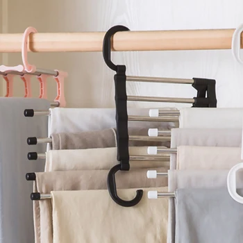 5 in 1 Multi-functional Wardrobe Pant Rack Shelf Stainless Steel Clothes Hangers Clothesline Bathroom Clothes Dryer
5 in 1 Multi-functional Wardrobe Pant Rack Shelf Stainless Steel Clothes Hangers Clothesline Bathroom Clothes Dryer