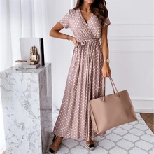 Summer 2021 Women Beach Vacation De Mujer Polka Dot Dresses Sexy Split Boho Dress Women Cottagecore Casual Long Vestido Dresses
Summer 2021 Women Beach Vacation De Mujer Polka Dot Dresses Sexy Split Boho Dress Women Cottagecore Casual Long Vestido Dresses