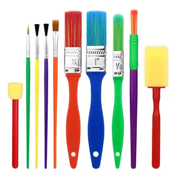 15 Pcs Painting Brush Plastic Handle Kid Color DIY Painting Washing Graffiti Tools Early Education Creative Toys (Random Color)
15 Pcs Painting Brush Plastic Handle Kid Color DIY Painting Washing Graffiti Tools Early Education Creative Toys (Random Color)