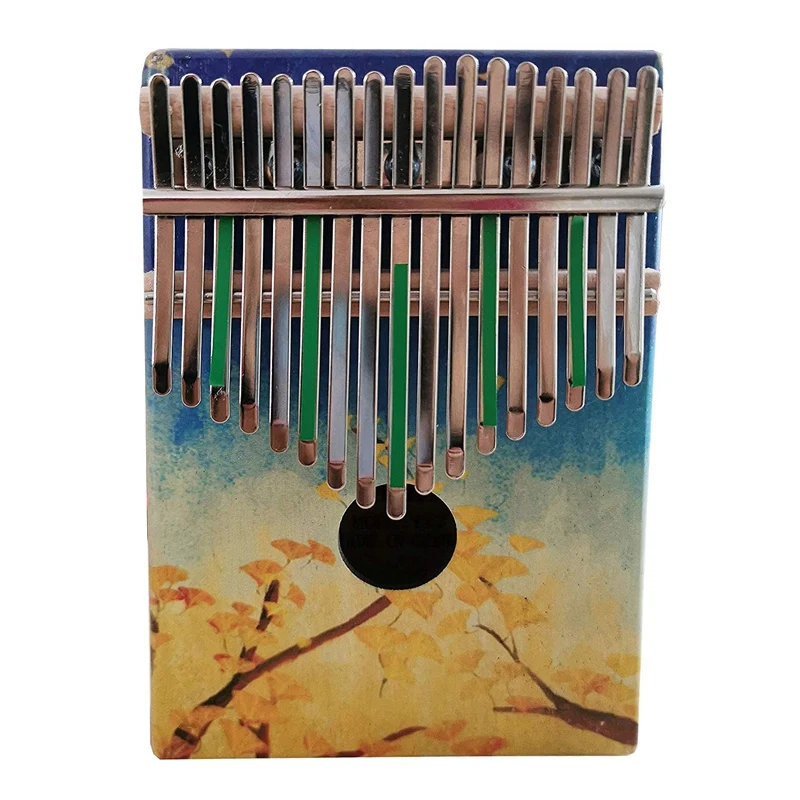 17Key Thumb Piano with Study Instruction and Tune Hammer Wood Hand Finger Piano Mbira Gifts for Kids Adult Beginners (Sky) 
17Key Thumb Piano with Study Instruction and Tune Hammer Wood Hand Finger Piano Mbira Gifts for Kids Adult Beginners (Sky)