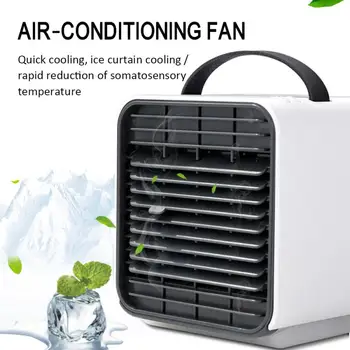 Portable Air Conditioner Light Conditioning Humidifier Purifier USB Desktop Mute Air Cooler Fan Small Air Conditioning Appliance
Portable Air Conditioner Light Conditioning Humidifier Purifier USB Desktop Mute Air Cooler Fan Small Air Conditioning Appliance