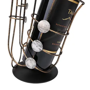 New Wine Holder Metal Sax Wine Rack Beautiful and Practical Wine Rack Fantastic Wine Bottle Holder Practical Ornament Crafts
New Wine Holder Metal Sax Wine Rack Beautiful and Practical Wine Rack Fantastic Wine Bottle Holder Practical Ornament Crafts