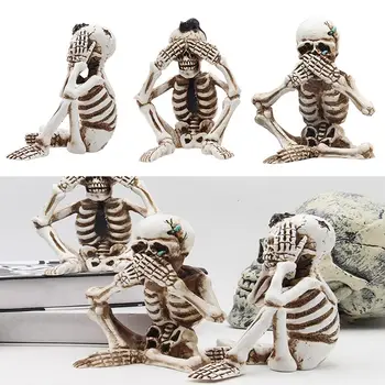 3pcs Halloween Resin Skull Decoration Haunted House Props Graveyard Secret Room Ornaments
3pcs Halloween Resin Skull Decoration Haunted House Props Graveyard Secret Room Ornaments