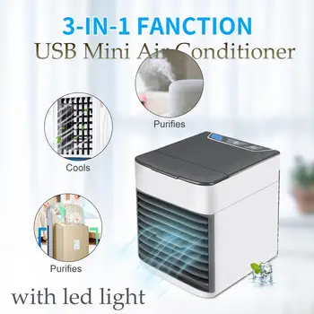 Mini Portable Air Conditioner Humidifier Personal Purifier Electric USB Air Cooler Desktop Air Cooling Fan for Bedroom Office
Mini Portable Air Conditioner Humidifier Personal Purifier Electric USB Air Cooler Desktop Air Cooling Fan for Bedroom Office