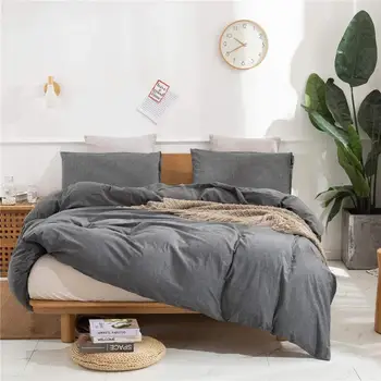 Modern Simple 3 Pcs Duvet Cover Set 1000TC Comforter Cover Bedding Set Soft Quilt Cover 1 Duvet Cover with 2 Pillowcases
Modern Simple 3 Pcs Duvet Cover Set 1000TC Comforter Cover Bedding Set Soft Quilt Cover 1 Duvet Cover with 2 Pillowcases