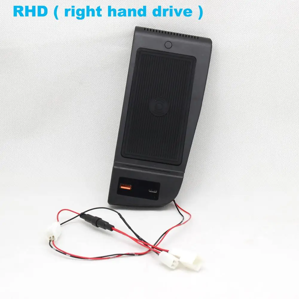 Wireless Charger QC3.0 Quickcharge USB Type-C Plug & Play Charging LHD RHD For Toyota Alphard Vellfire 2015-2019 | Автомобили и