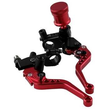 1 Pair Universal 7/8inch Adjustable Motorcycle Handlebar Brake Clutch Master Cylinder Lever Reservoir Motorcycle Accessories, Re
1 Pair Universal 7/8inch Adjustable Motorcycle Handlebar Brake Clutch Master Cylinder Lever Reservoir Motorcycle Accessories, Re