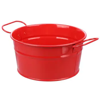 Iron Fries Bucket Mini Snacks Fried Chicken Metal Bucket Food Serving Container Storage Barrel Ice Bucket Food Holder
Iron Fries Bucket Mini Snacks Fried Chicken Metal Bucket Food Serving Container Storage Barrel Ice Bucket Food Holder