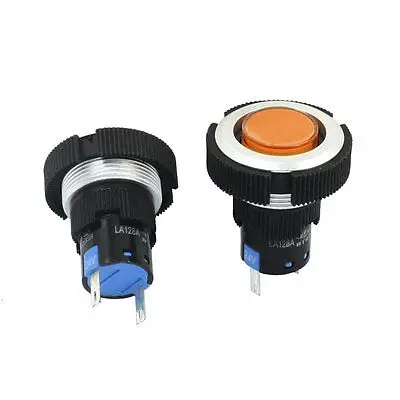 DC 24V 22mm Dia Panel Mounting Orange Signal Indicator Light Bulb 2 Pcs
DC 24V 22mm Dia Panel Mounting Orange Signal Indicator Light Bulb 2 Pcs