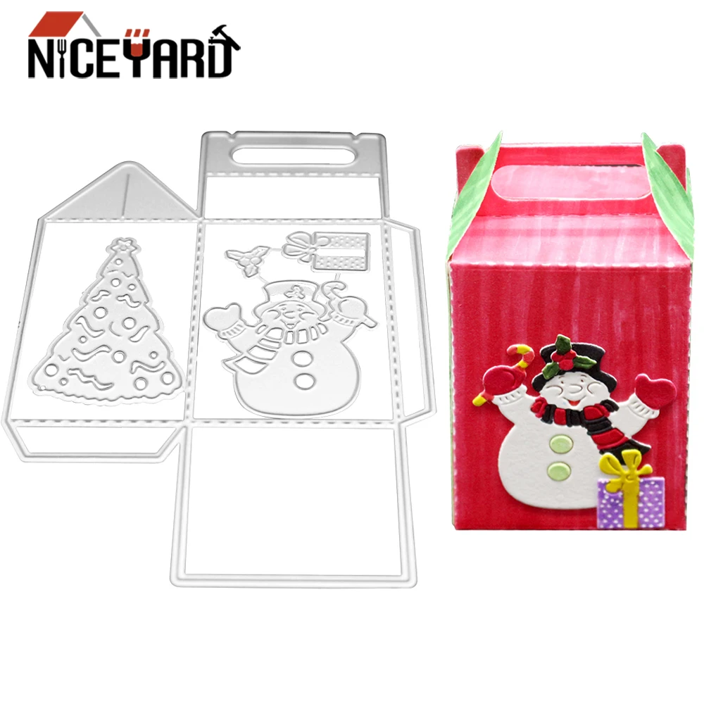 NICEYARD DIY Paper Embossing Metal Cutting Dies Scrapbook paper craft Christmas Ornaments Decorative Christmas Gift Box
NICEYARD DIY Paper Embossing Metal Cutting Dies Scrapbook paper craft Christmas Ornaments Decorative Christmas Gift Box