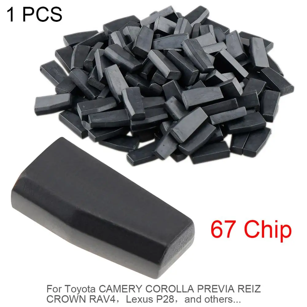 Blank 4D67 ID67 Carbon Chip Car Key Transponder Chip Repalcement Fit for Toyota CAMERY COROLLA PREVIA REIZ CROWN RAV4
Blank 4D67 ID67 Carbon Chip Car Key Transponder Chip Repalcement Fit for Toyota CAMERY COROLLA PREVIA REIZ CROWN RAV4