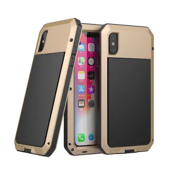 New Aluminum Metal Shockproof Drop proof Case for Apple iPhone XS Max Life Waterproof Tough Robot Heavy Duty case for iPhone XR
New Aluminum Metal Shockproof Drop proof Case for Apple iPhone XS Max Life Waterproof Tough Robot Heavy Duty case for iPhone XR
