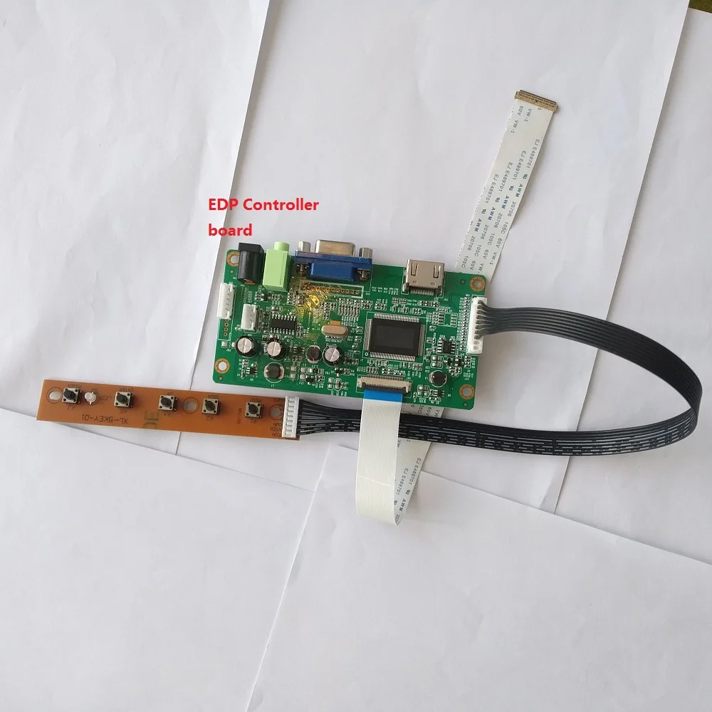 Для N140BGE 14 "30Pin драйвер 1366X768 плата контроллера ЖК дисплей DIY светодиодный EDP HDMI