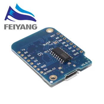 Wemos D1 Mini Wireless WIFI Internet of Things Development Board Based ESP8266 CH340 CH340G 4MB For Arduino Nodemcu V2 V3.0 3.0
Wemos D1 Mini Wireless WIFI Internet of Things Development Board Based ESP8266 CH340 CH340G 4MB For Arduino Nodemcu V2 V3.0 3.0