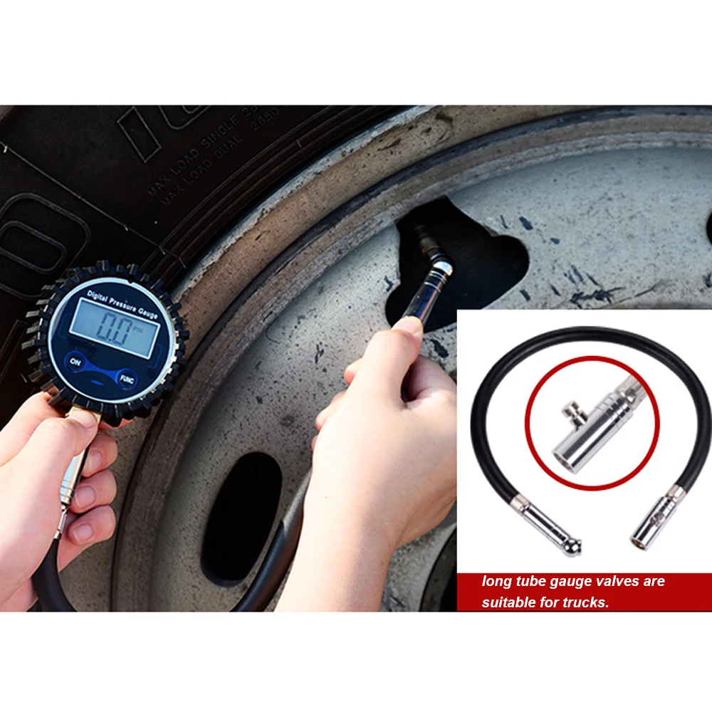 High Auto Digital Tire Inflator Pressure Gauge GL-1099 For Tesla Model 3 Bmw E46 E90 Ford Focus 2 Volkswagen Passat B6
High Auto Digital Tire Inflator Pressure Gauge GL-1099 For Tesla Model 3 Bmw E46 E90 Ford Focus 2 Volkswagen Passat B6