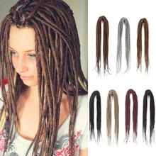 DANSAMA 20inch Double Dreadlock Reggae Synthetic Hair Extensions Fashion Hip Hop Style Handmade Dreadlocks Crochet Braiding Hair
DANSAMA 20inch Double Dreadlock Reggae Synthetic Hair Extensions Fashion Hip Hop Style Handmade Dreadlocks Crochet Braiding Hair