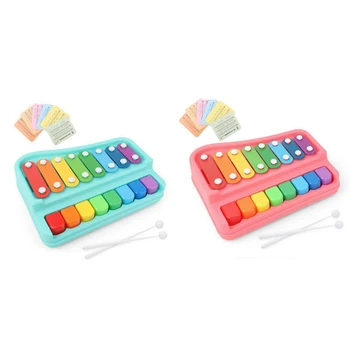 2In1 Baby Kid 8-Note Xylophone Musical Toys Wis Development Notes Hand Knock Piano Brain Game Music Toy
2In1 Baby Kid 8-Note Xylophone Musical Toys Wis Development Notes Hand Knock Piano Brain Game Music Toy