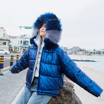 2019 autumn and winter new cotton coat female Korean version of Dongdaemun hot sale explosion down padded women 
2019 autumn and winter new cotton coat female Korean version of Dongdaemun hot sale explosion down padded women