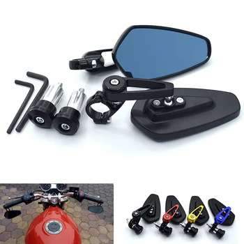 Universal 7/8 "22mm Handlebar Motorcycle Rearview Mirror Moto mirror for Kawasaki ZZR600 ZX6R ZX636R ZX6RR ZX9R ZX10R Z1000 ZX12
Universal 7/8 "22mm Handlebar Motorcycle Rearview Mirror Moto mirror for Kawasaki ZZR600 ZX6R ZX636R ZX6RR ZX9R ZX10R Z1000 ZX12