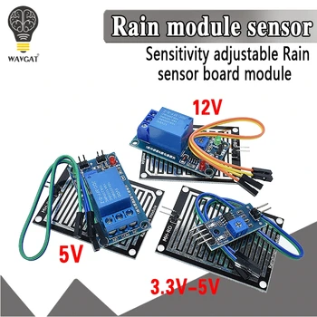 Snow Raindrops Detection Sensor Module Rain Weather Module Humidity For Arduino Relay Control Module Rain water sensor module
Snow Raindrops Detection Sensor Module Rain Weather Module Humidity For Arduino Relay Control Module Rain water sensor module