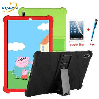 For Huawei MatePad 10.4 Case BAH3-AL00 BAH3-W09 Silicon Stand Tablet Case Kids Shockproof Anti-fall Protective Cover+Film+Stylus
For Huawei MatePad 10.4 Case BAH3-AL00 BAH3-W09 Silicon Stand Tablet Case Kids Shockproof Anti-fall Protective Cover+Film+Stylus