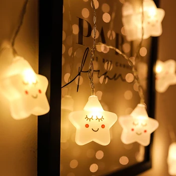 Fairy Keep Smile Sleep Geometric Star Battery String Lights led lichterkette Decor For Christmas Garland On The Window New Year
Fairy Keep Smile Sleep Geometric Star Battery String Lights led lichterkette Decor For Christmas Garland On The Window New Year