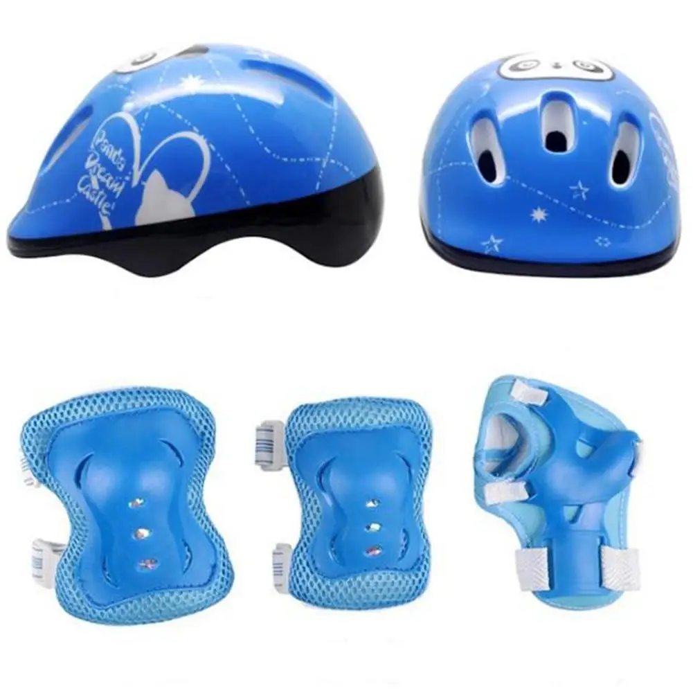 Kuulee 7pcs/set Kid Roller Skating Bicycle Helmet Knee Wrist Guard Elbow Pad Set for Cycling Sports Protective Guard Gear
Kuulee 7pcs/set Kid Roller Skating Bicycle Helmet Knee Wrist Guard Elbow Pad Set for Cycling Sports Protective Guard Gear