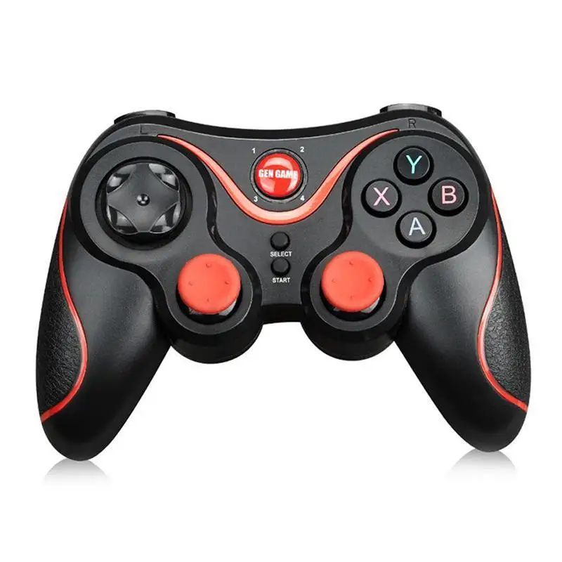Bluetooth Gamepad for Android Wireless Joystick Gaming Controller Black for Android Smartphone Android Tv Box s3
Bluetooth Gamepad for Android Wireless Joystick Gaming Controller Black for Android Smartphone Android Tv Box s3