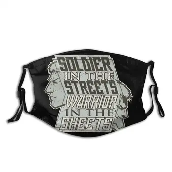 SPOILERS - Soldier In The Streets, Warrior In The Sheets Mask with Filter Funny Unisex Cute Anti-bacterial Dust Adult Dust Mask
SPOILERS - Soldier In The Streets, Warrior In The Sheets Mask with Filter Funny Unisex Cute Anti-bacterial Dust Adult Dust Mask