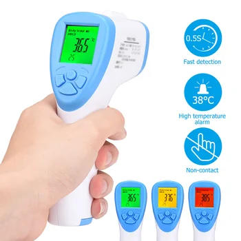 Digital Non-Contact IR Infrared Thermometer Precision Forehead Body Thermometer With 3 In 1 Digital For Baby Adults
Digital Non-Contact IR Infrared Thermometer Precision Forehead Body Thermometer With 3 In 1 Digital For Baby Adults