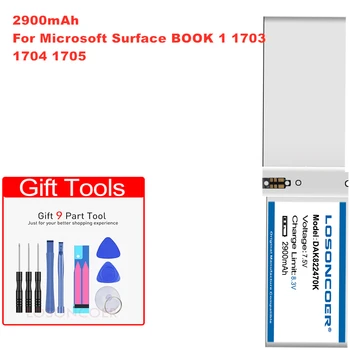 DAK822470K Battery for Microsoft Surface BOOK 1 1703 1704 1705 CR7-00005 CR7-00007 Screen Battery G3HTA020H G3HTA044H G3HTA045H
DAK822470K Battery for Microsoft Surface BOOK 1 1703 1704 1705 CR7-00005 CR7-00007 Screen Battery G3HTA020H G3HTA044H G3HTA045H