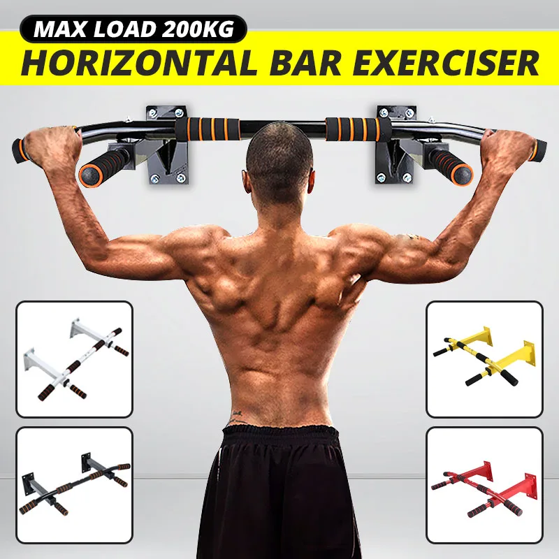 Wall Mounted Heavy Duty Chin Pull Up Bar Gym Workout Training Fitness Pro Mount Indoor Sports Equipment Maximum Load 200KG
Wall Mounted Heavy Duty Chin Pull Up Bar Gym Workout Training Fitness Pro Mount Indoor Sports Equipment Maximum Load 200KG