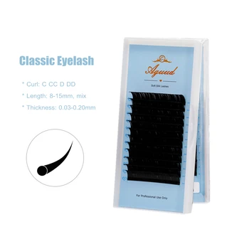 AGUUD All Sizes False Mink Eyelashes Extension C CC D DD Individual Eyelashes Natural Classic Eyelash Silk Lash Extension Cilia
AGUUD All Sizes False Mink Eyelashes Extension C CC D DD Individual Eyelashes Natural Classic Eyelash Silk Lash Extension Cilia