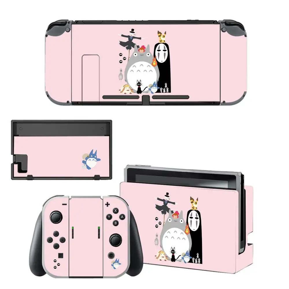 Виниловая Защитная Наклейка для консоли Nintendo Switch NS контроллера и подставки |