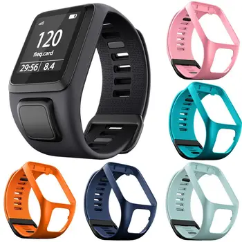 Silicone Replacement Wristband Watch Band Strap For TomTom Runner 2 3 Spark 3 GPS Sport Watch Tom 2 3 Series Soft Smart Band
Silicone Replacement Wristband Watch Band Strap For TomTom Runner 2 3 Spark 3 GPS Sport Watch Tom 2 3 Series Soft Smart Band