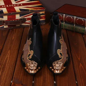 Japanese Retro Martin Boots Men's Tooling Toe Casual Men's Shoes Summer Cow Leather Fashion Botas Mujer Pointed Toe Ankle Rubber 
Japanese Retro Martin Boots Men's Tooling Toe Casual Men's Shoes Summer Cow Leather Fashion Botas Mujer Pointed Toe Ankle Rubber