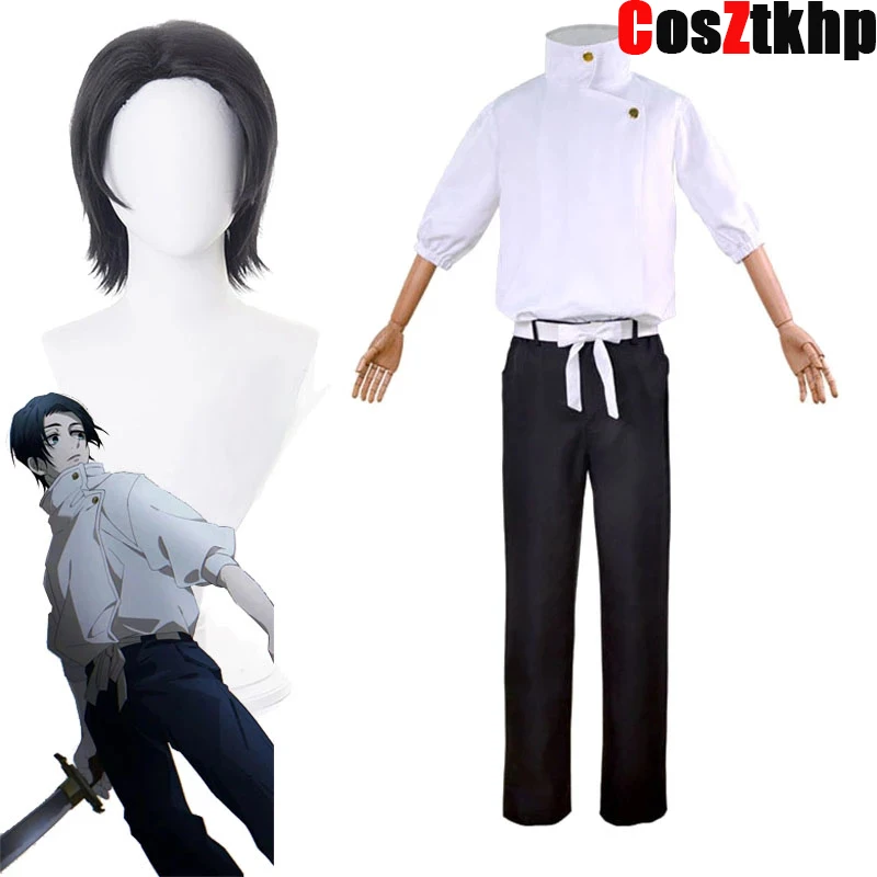 2021 Jujutsu Kaisen Otsukotsu Yuta Cosplay Costumes Adult Otsukotsu Yūta Wigs Halloween Party Costume Anime Clothing Short Hair
2021 Jujutsu Kaisen Otsukotsu Yuta Cosplay Costumes Adult Otsukotsu Yūta Wigs Halloween Party Costume Anime Clothing Short Hair
