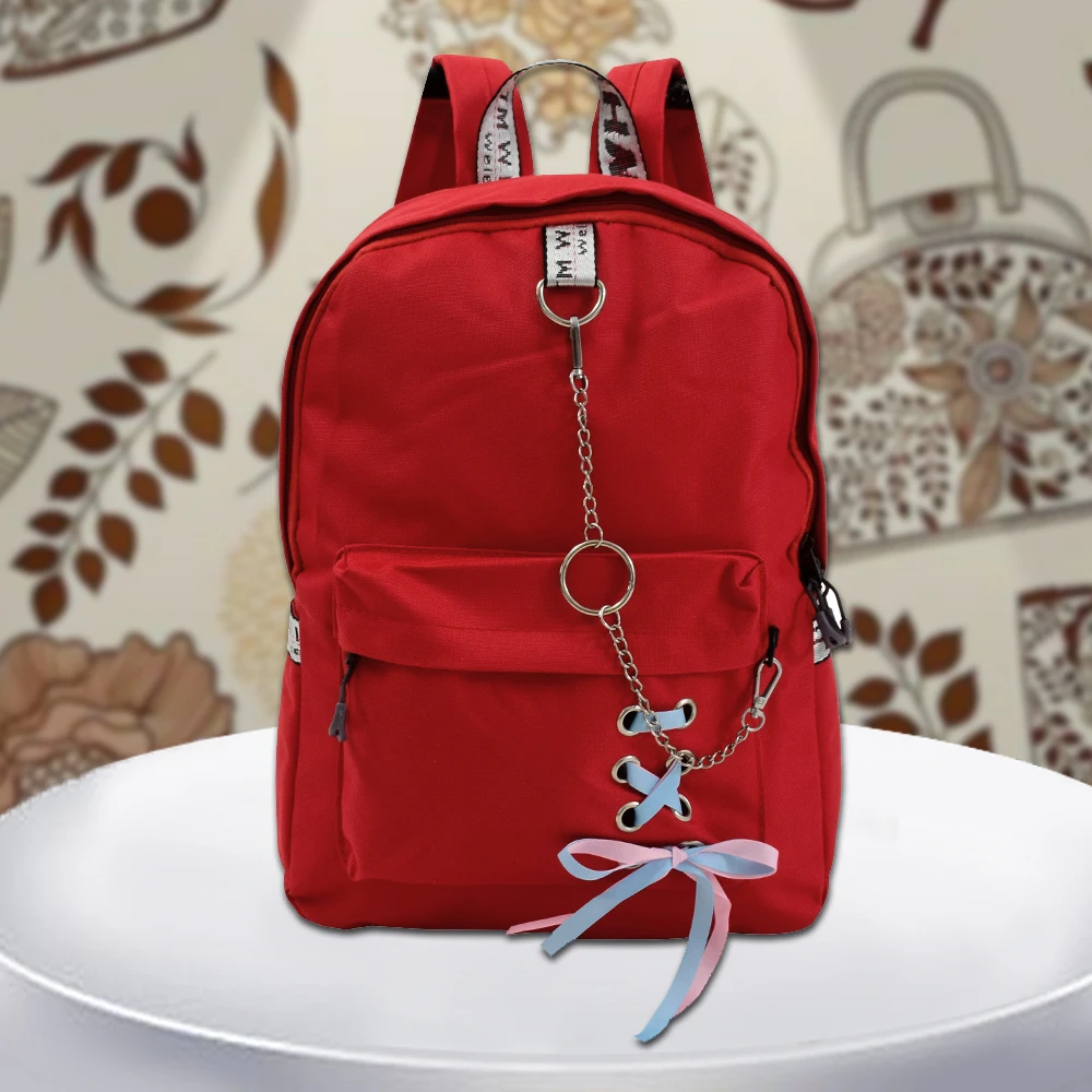 Фото Модный вместительный рюкзак для ноутбука холщовые сумки студенческие женские