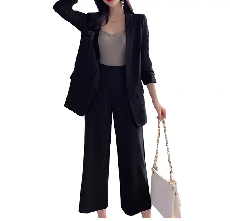 New arrival women plus big size pant suit professional temperament fashion warm suit elastic waist pant comfortable pant suits
New arrival women plus big size pant suit professional temperament fashion warm suit elastic waist pant comfortable pant suits