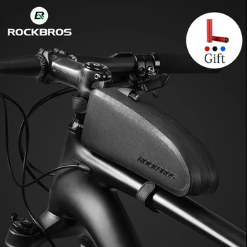 ROCKBROS Bicycle Panniers Frame Front Tube Waterproof Bag Cycling MTB Road Storage Shockproof Bicycle Accessories handlebar bag
ROCKBROS Bicycle Panniers Frame Front Tube Waterproof Bag Cycling MTB Road Storage Shockproof Bicycle Accessories handlebar bag